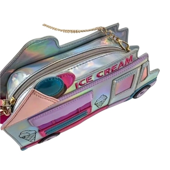 Ice Cream Truck Crossbody Bag - Picture 2 of 4